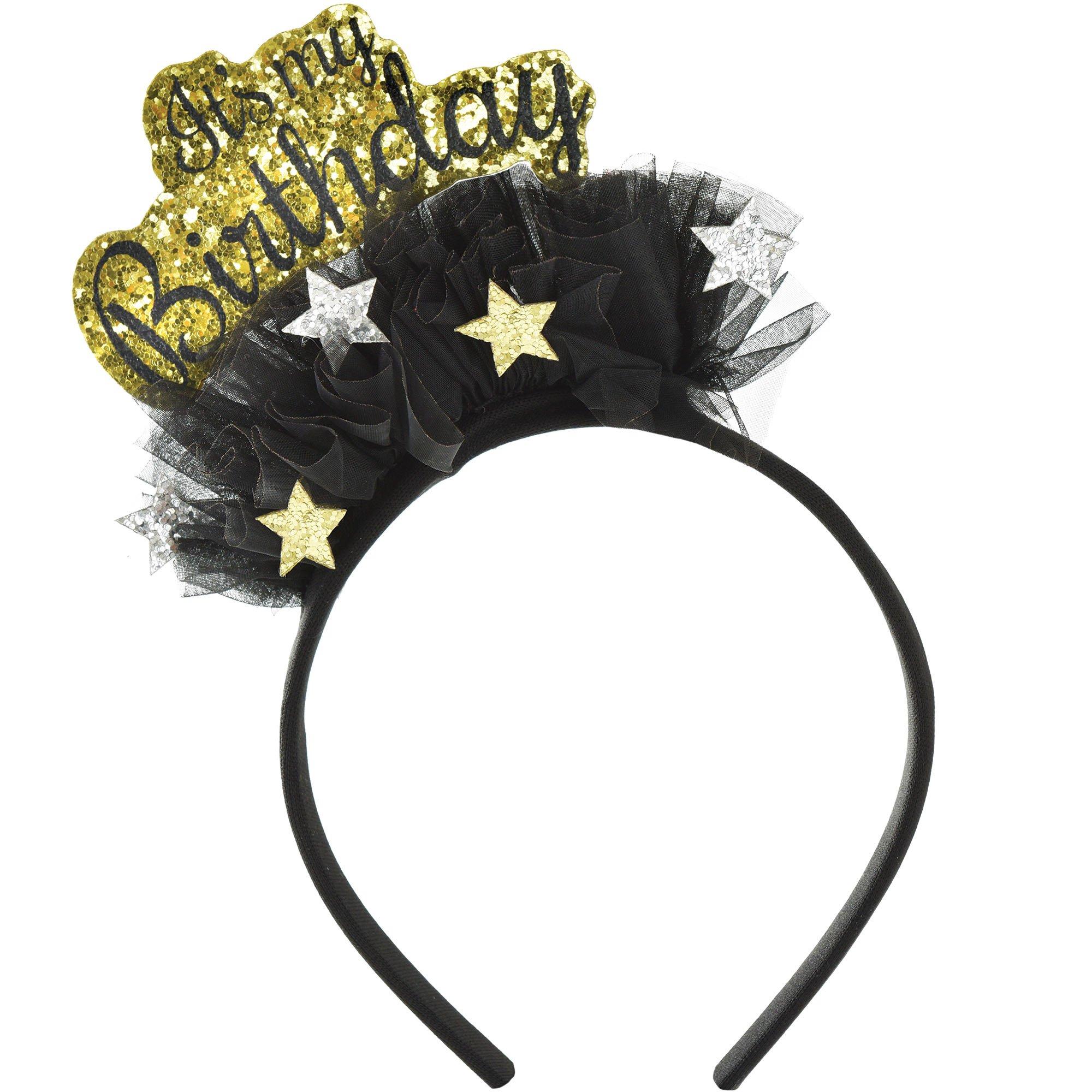 It's My Birthday Deluxe Headband - Sparkling Celebration