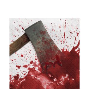 Get Axed Paper Lunch Napkins. 6.5in. 40ct