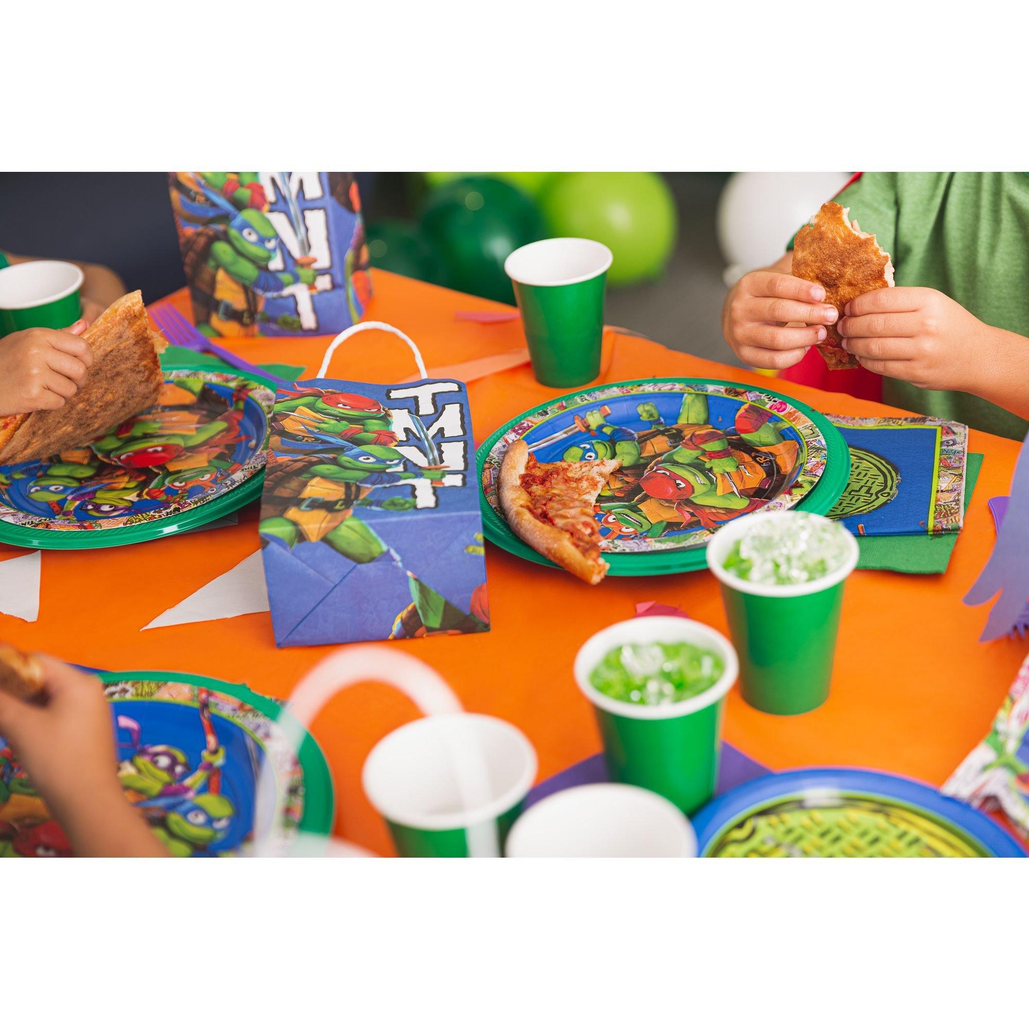 TMNT Paper Dessert Plates. 7in. 8ct - Teenage Mutant Ninja Turtles: Mutant Mayhem - Image 3