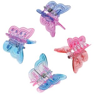 Butterfly Hair Clips. 24ct