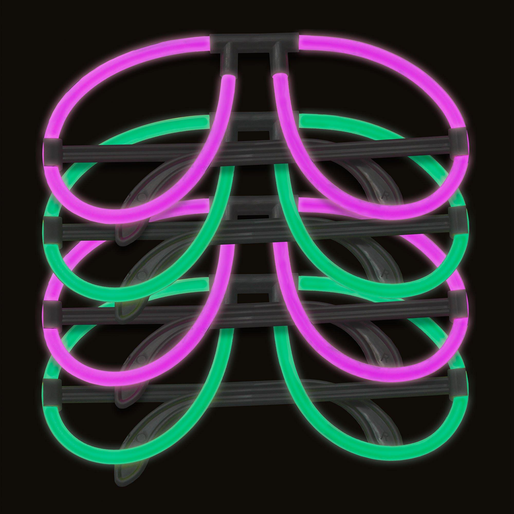 SuperGlow™ Glasses. 4ct - Image 2