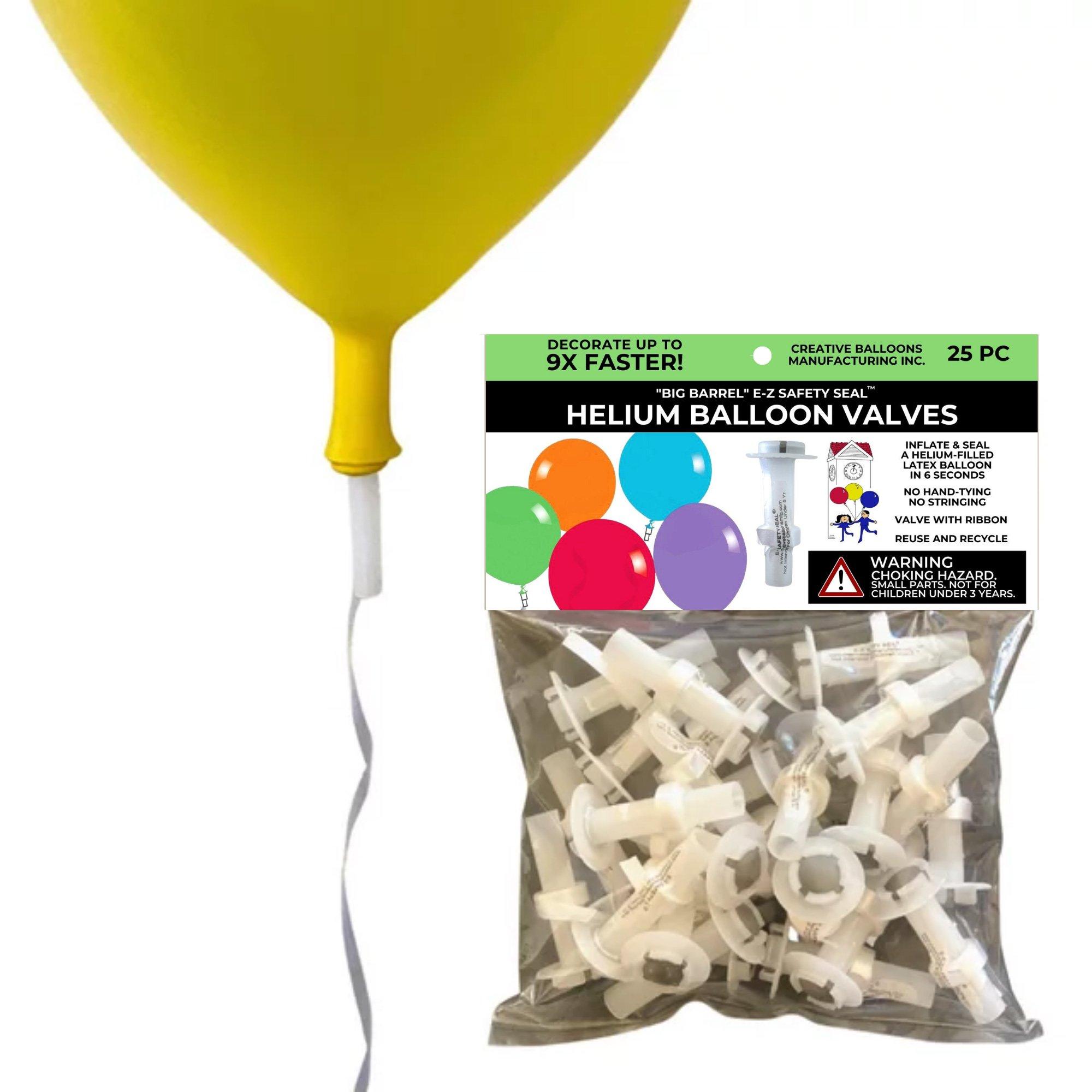 E-Z Balloon Valve Seals. 25ct