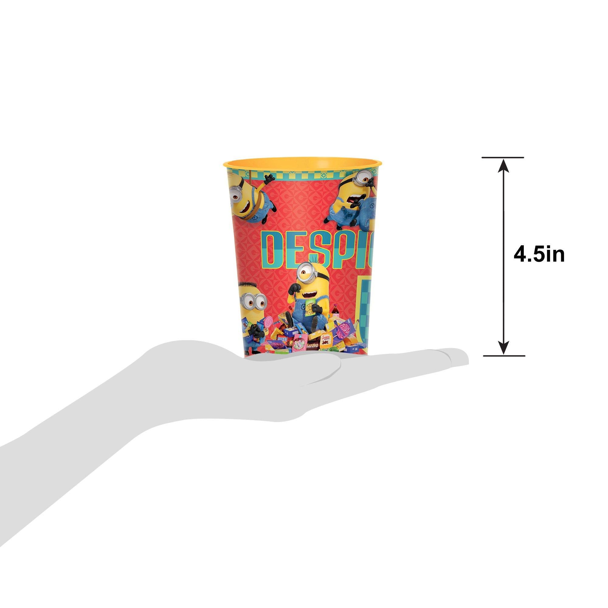 Minions Plastic Favor Cup. 16oz - Despicable Me 4 - Image 3