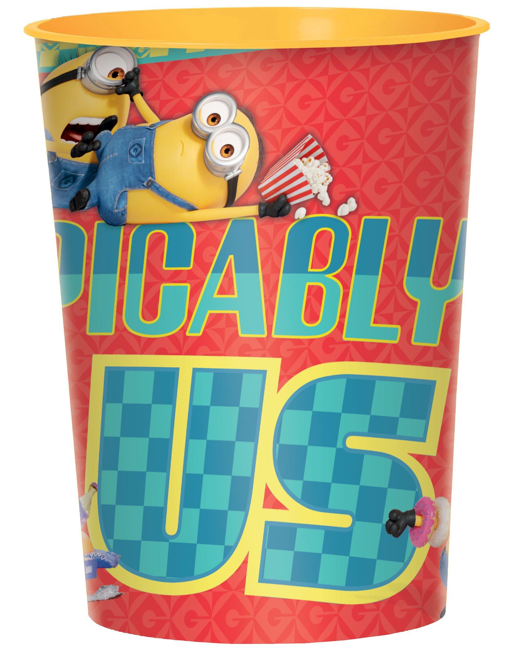 Minions Plastic Favor Cup. 16oz - Despicable Me 4 - Image 4