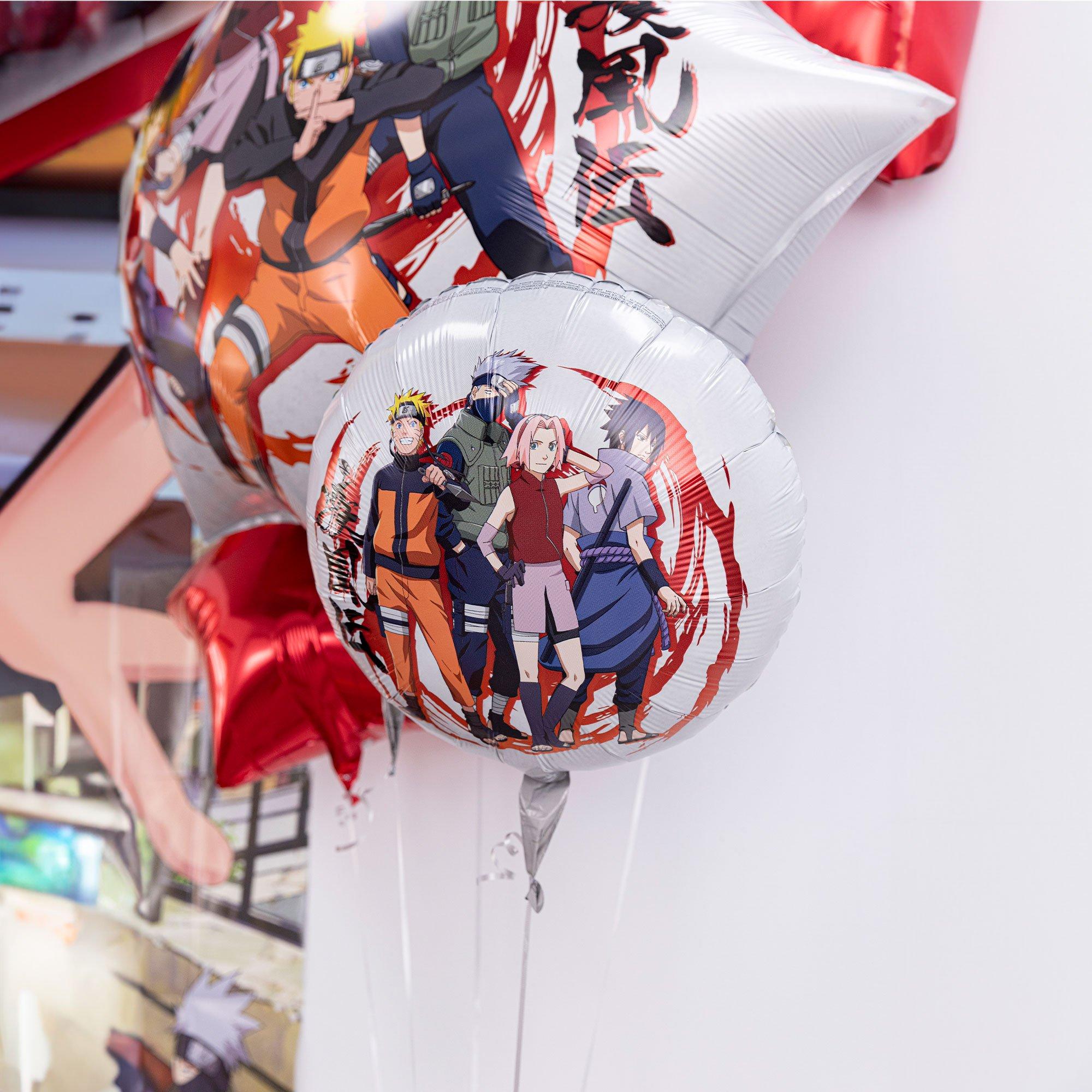 Naruto Shippuden Team 7 Foil Balloon Bouquet. 5pc - Image 4