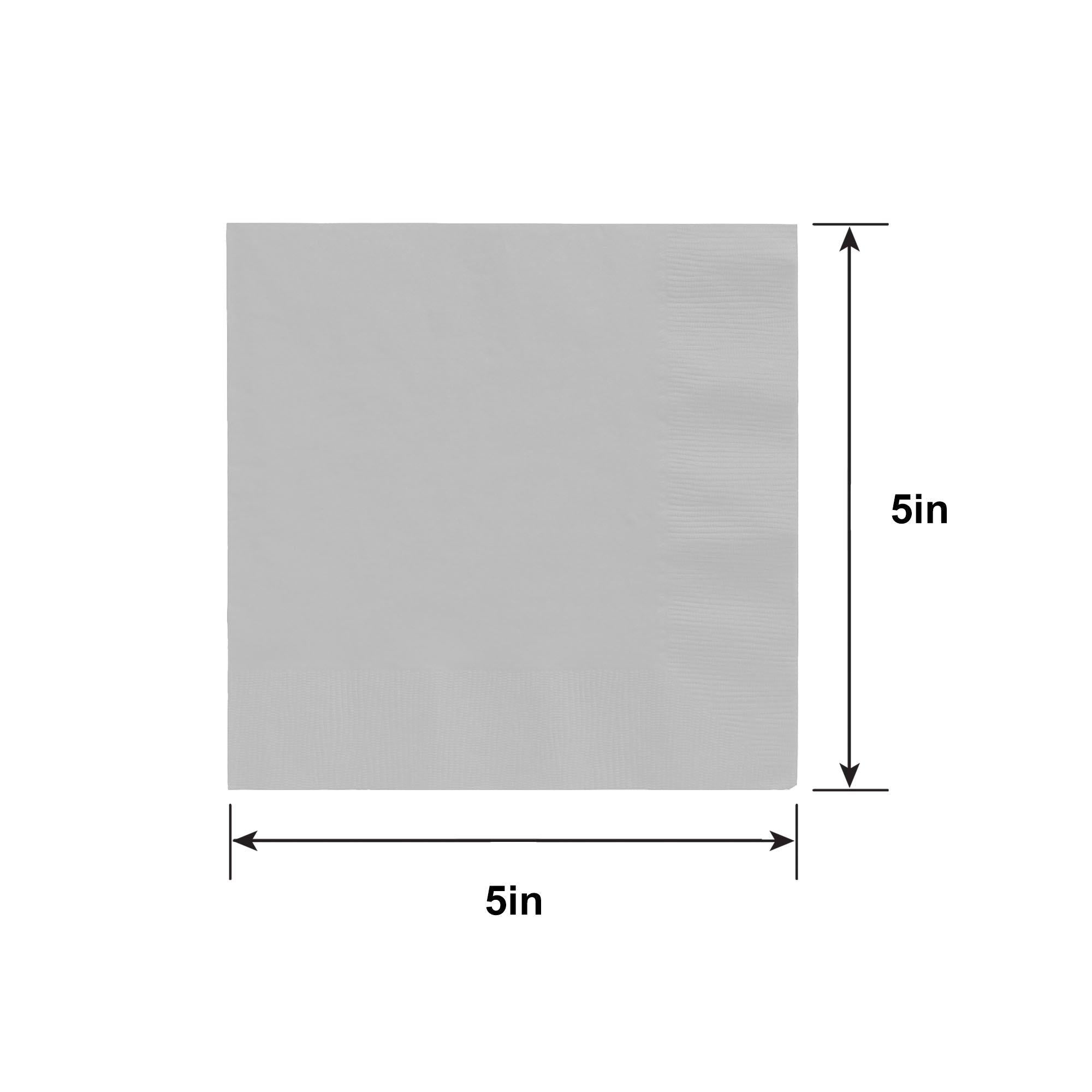 Spa Party Paper Beverage Napkins. 5in. 16ct - Image 3