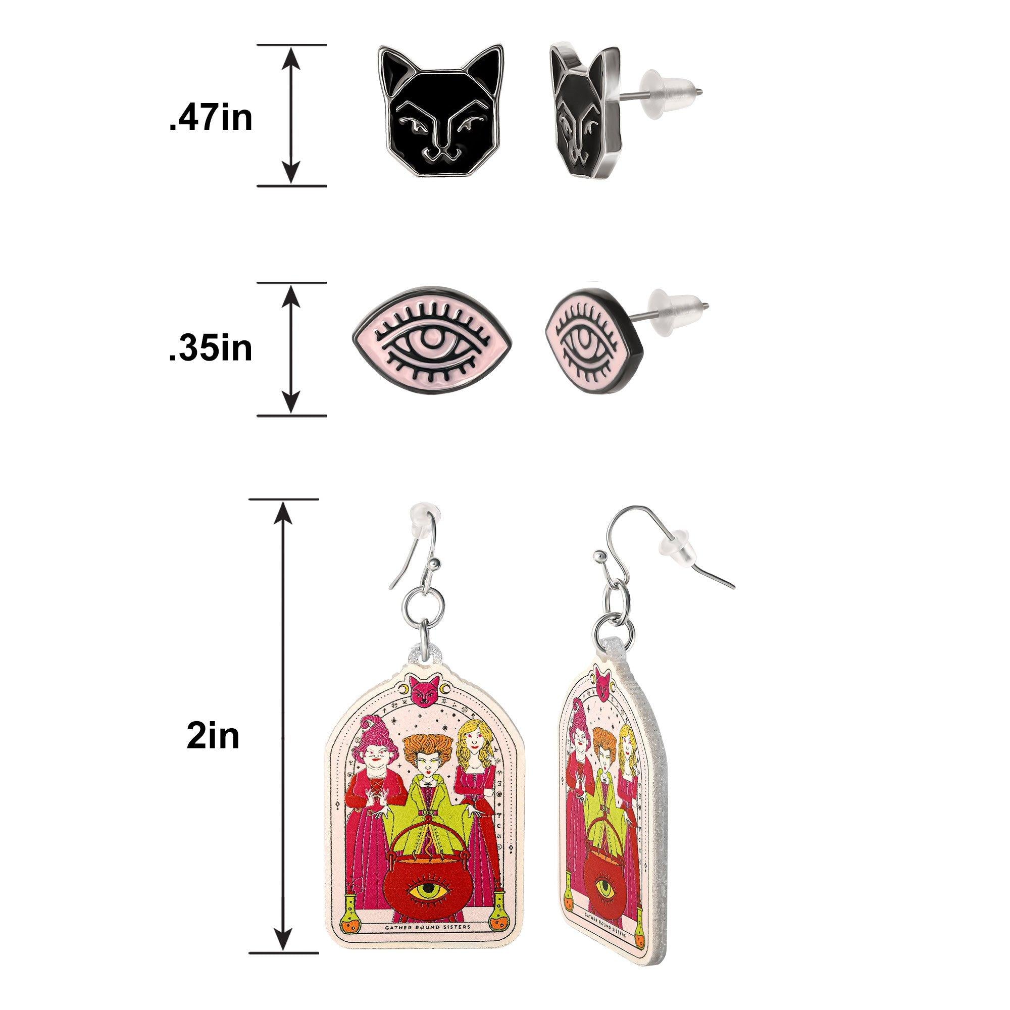 Hocus Pocus Earring Set. 3 Pairs - Image 6