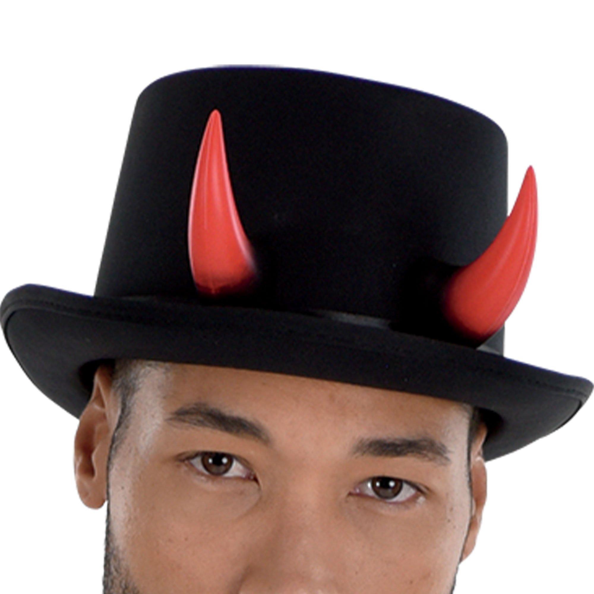 Black Devil Top Hat - Image 3