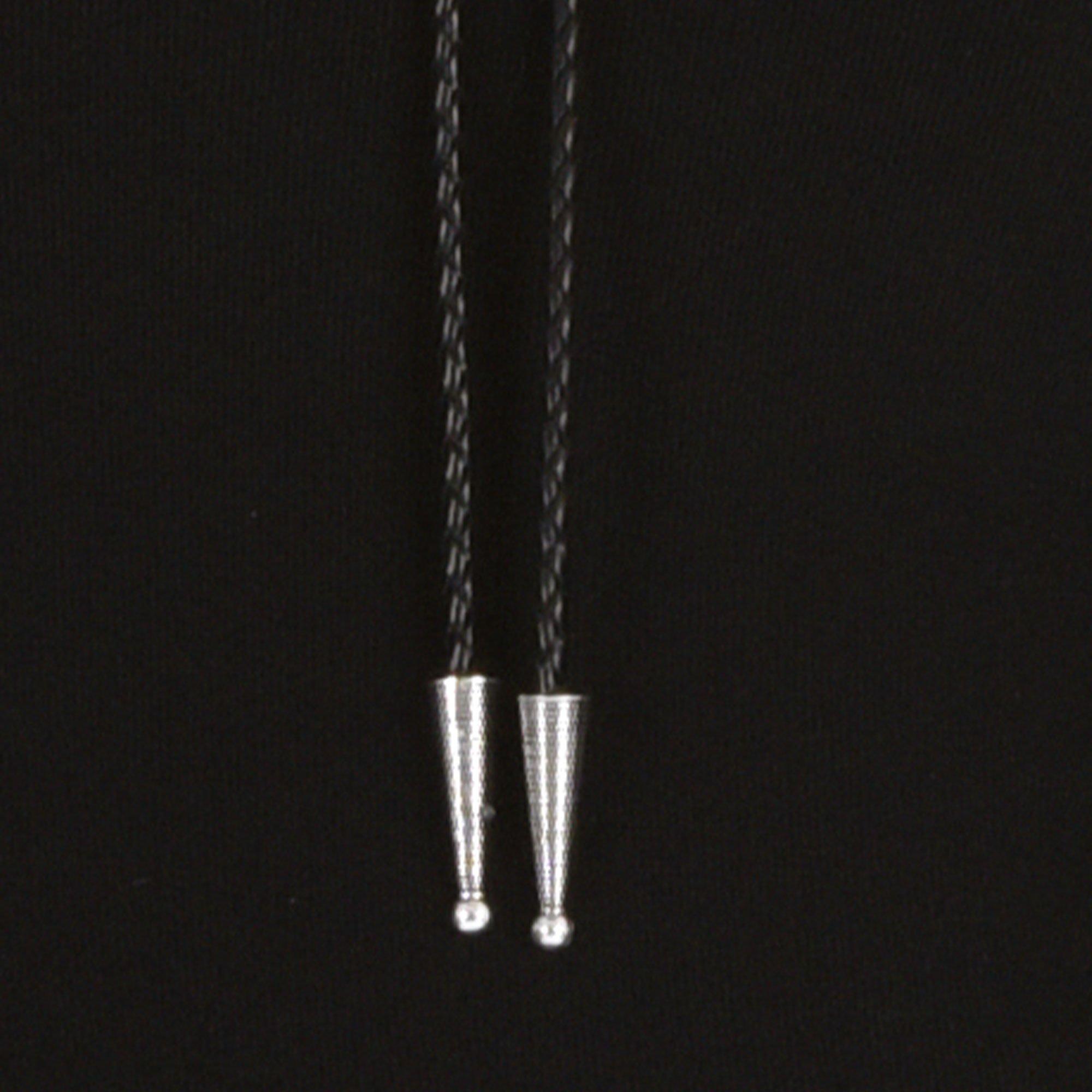 Western Faux Turquoise Bolo Tie - Image 4