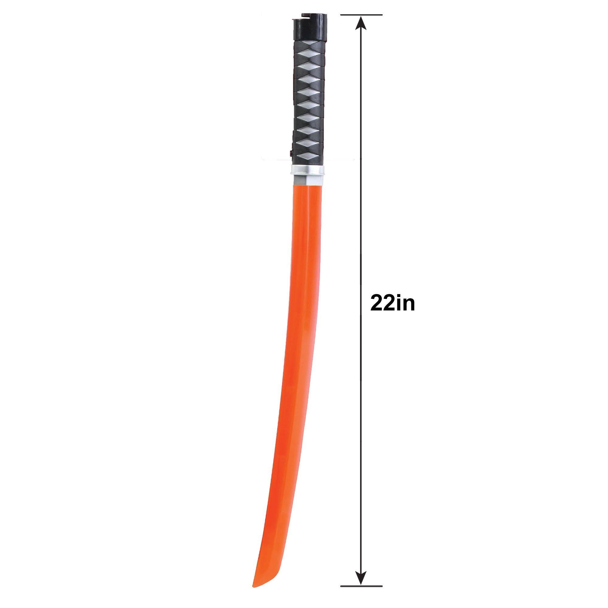 Red Light-Up Ninja Sword - Image 3