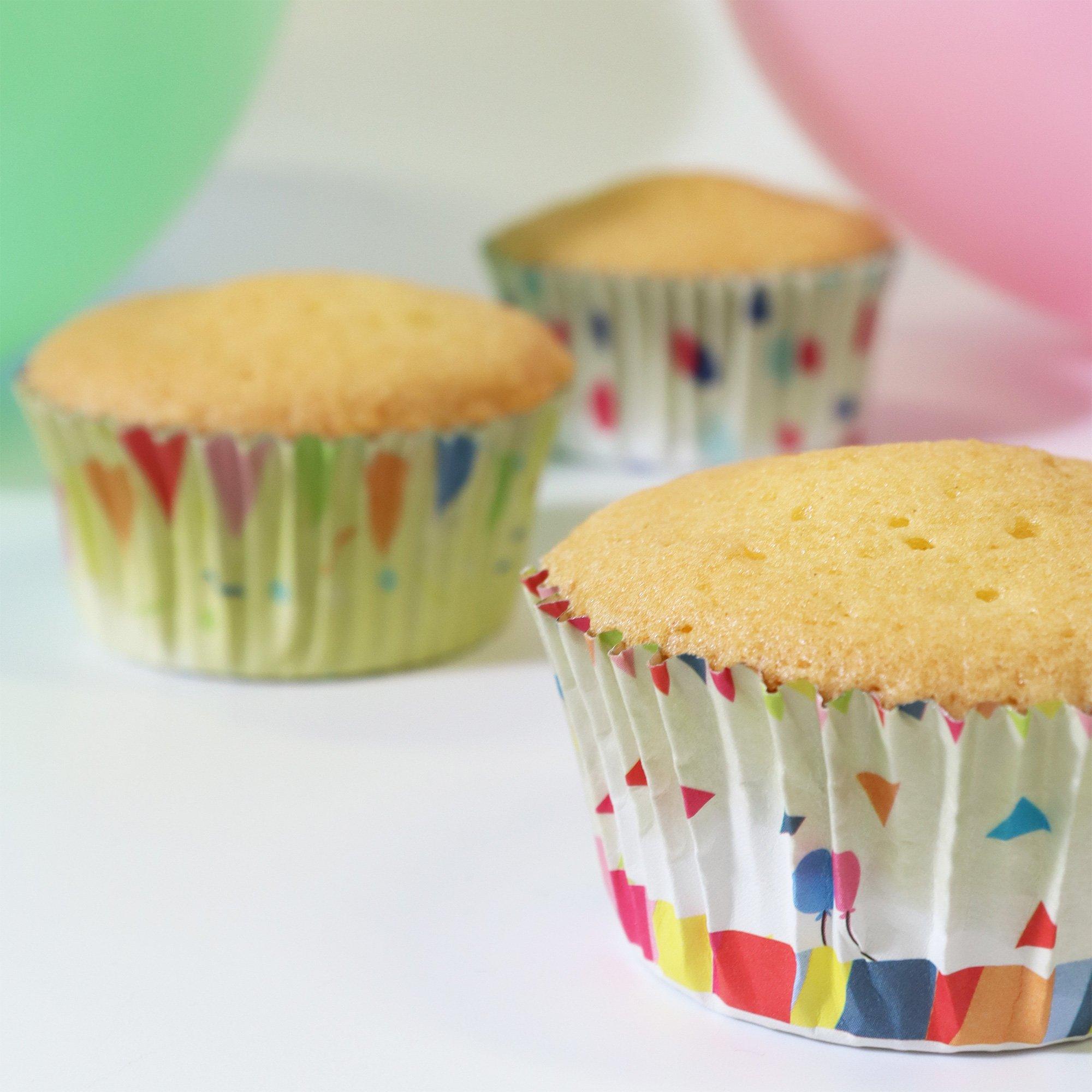 PME Party Time Foil-Lined Cupcake Cases. 2in. 60ct - Image 2