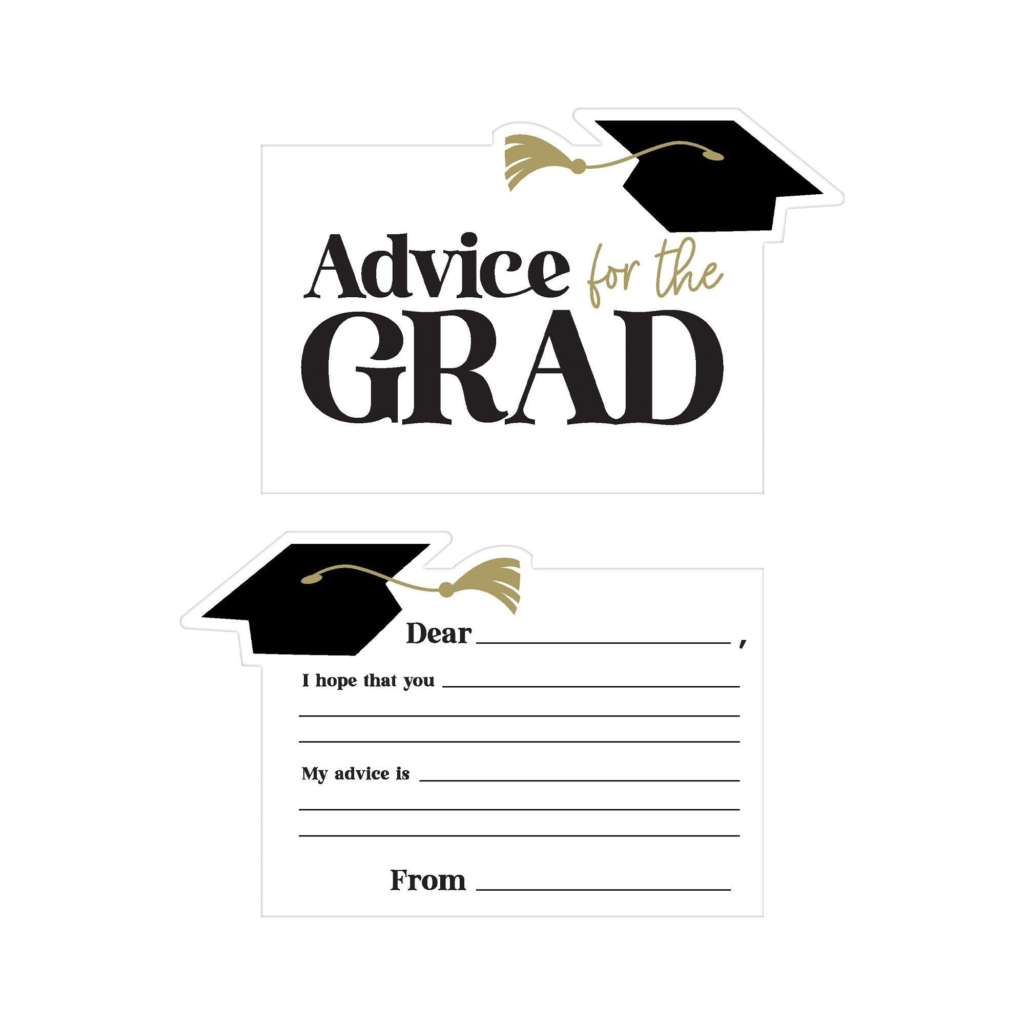 Graduation Advice Cards. 24ct
