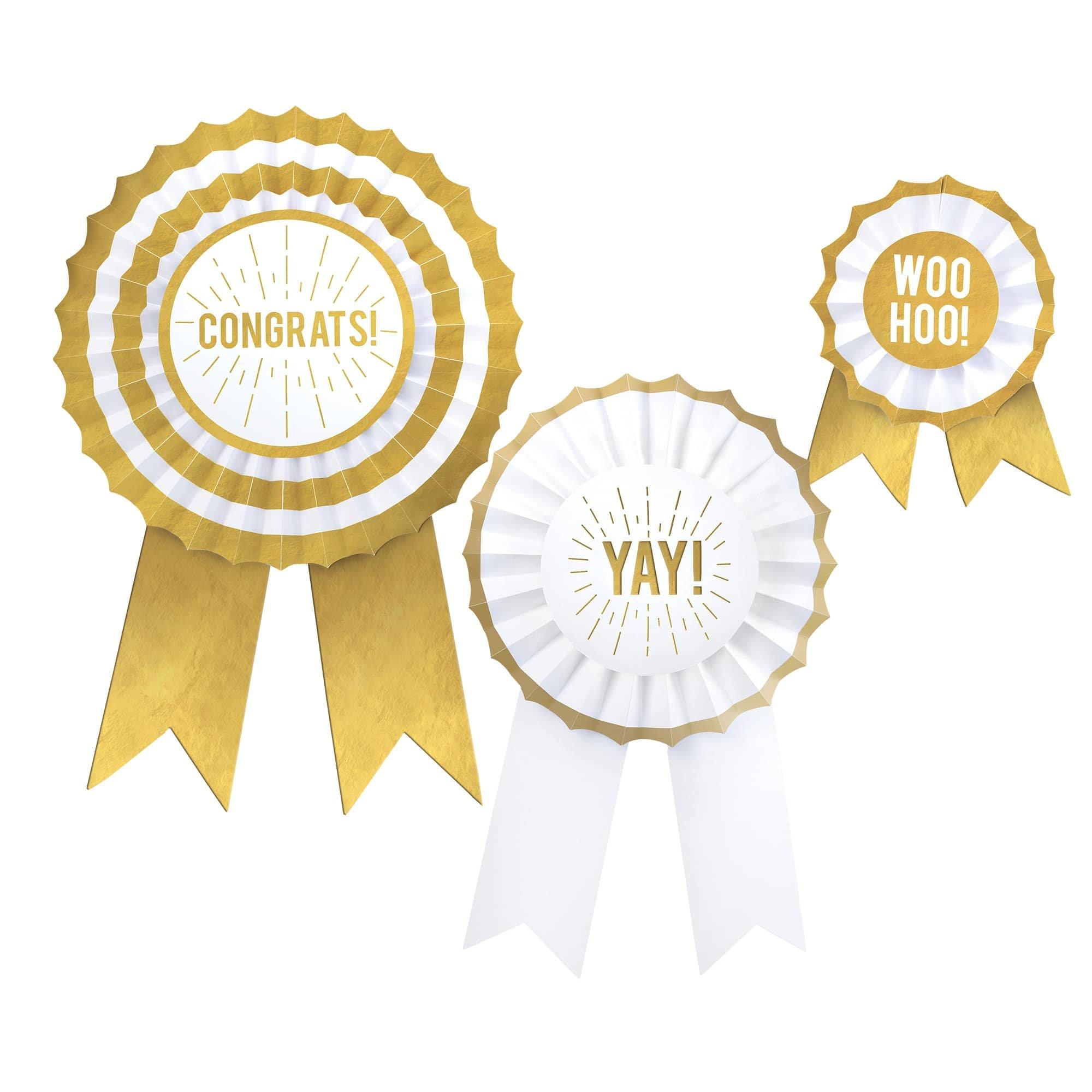Congrats Retirement Wall Decorations. 3pc