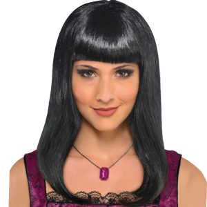 Classic Beauty Long Black Wig