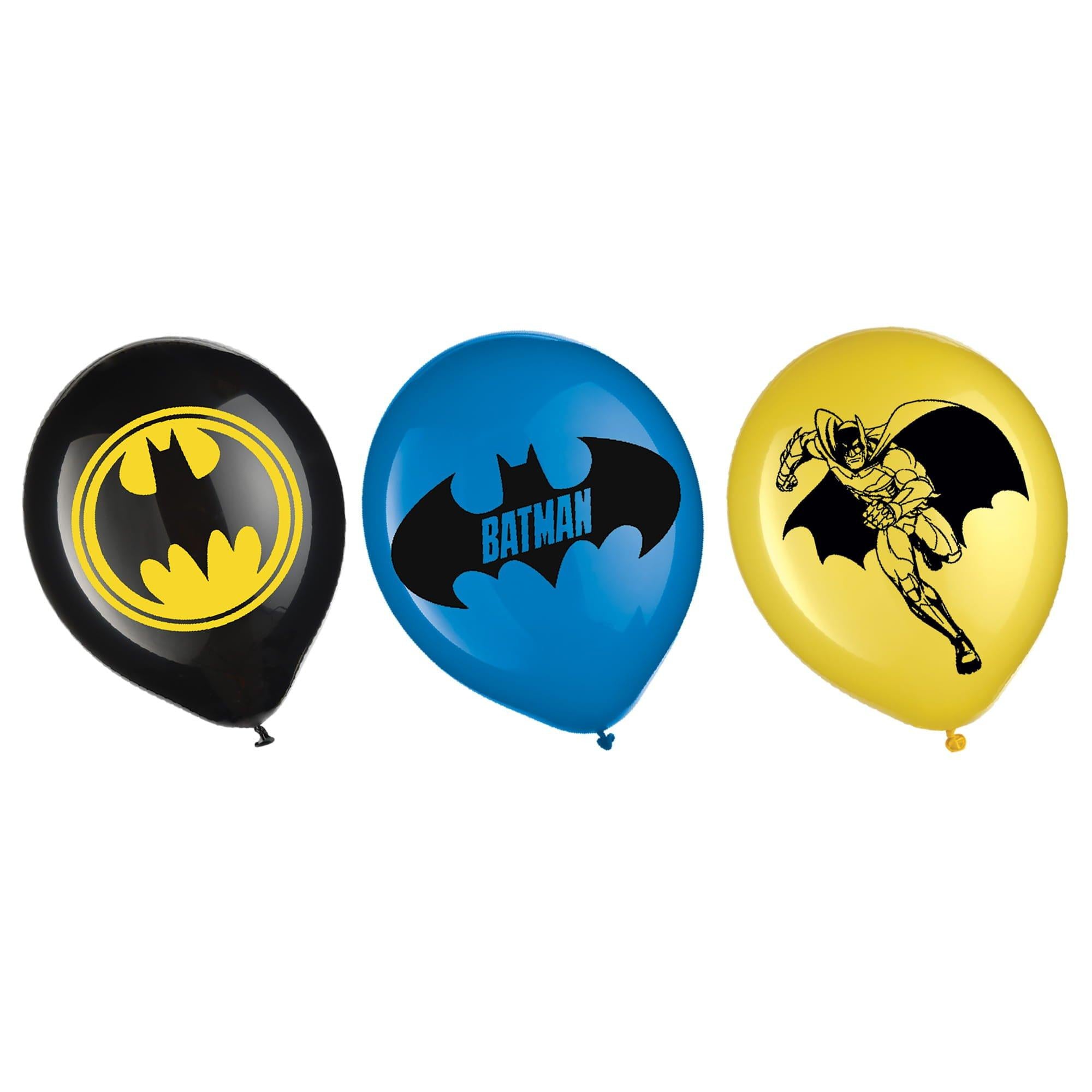 Batman Gotham Latex Balloons. 6ct - Image 2