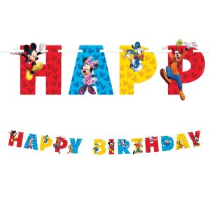 Mickey Mouse Clubhouse Letter Banner