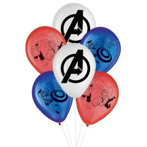 Marvel's Avengers Latex Balloons. 6ct