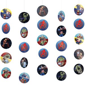 Marvel's Avengers Hanging Decorations. 5pc