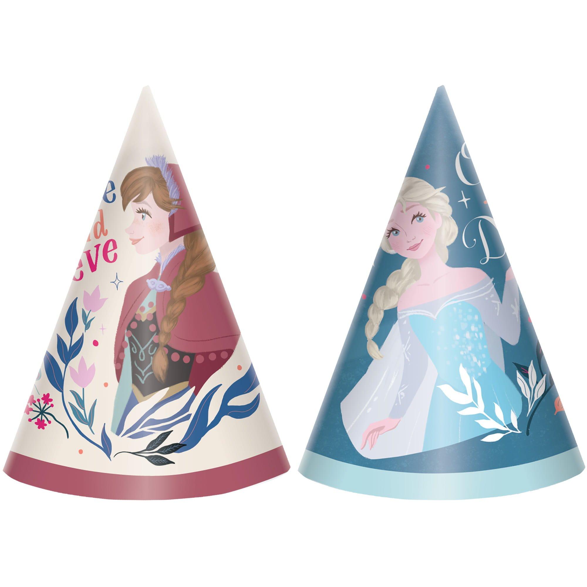 Frozen Party Hats. 8ct
