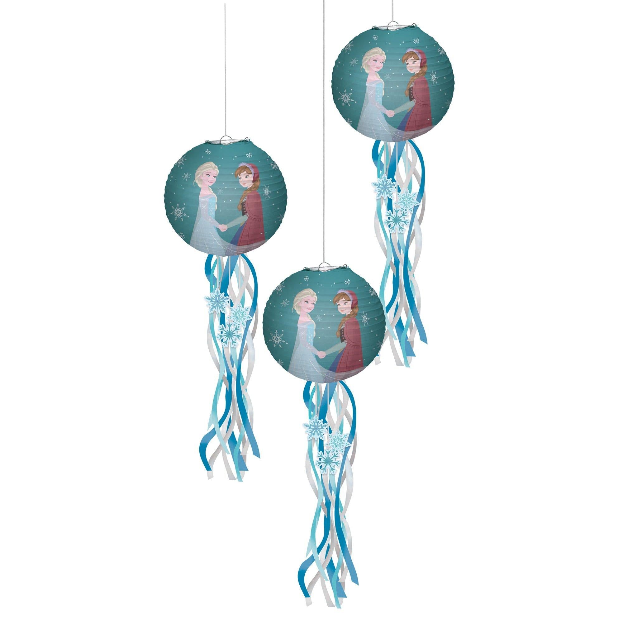 Frozen Hanging Paper Lanterns. 3ct - Image 2