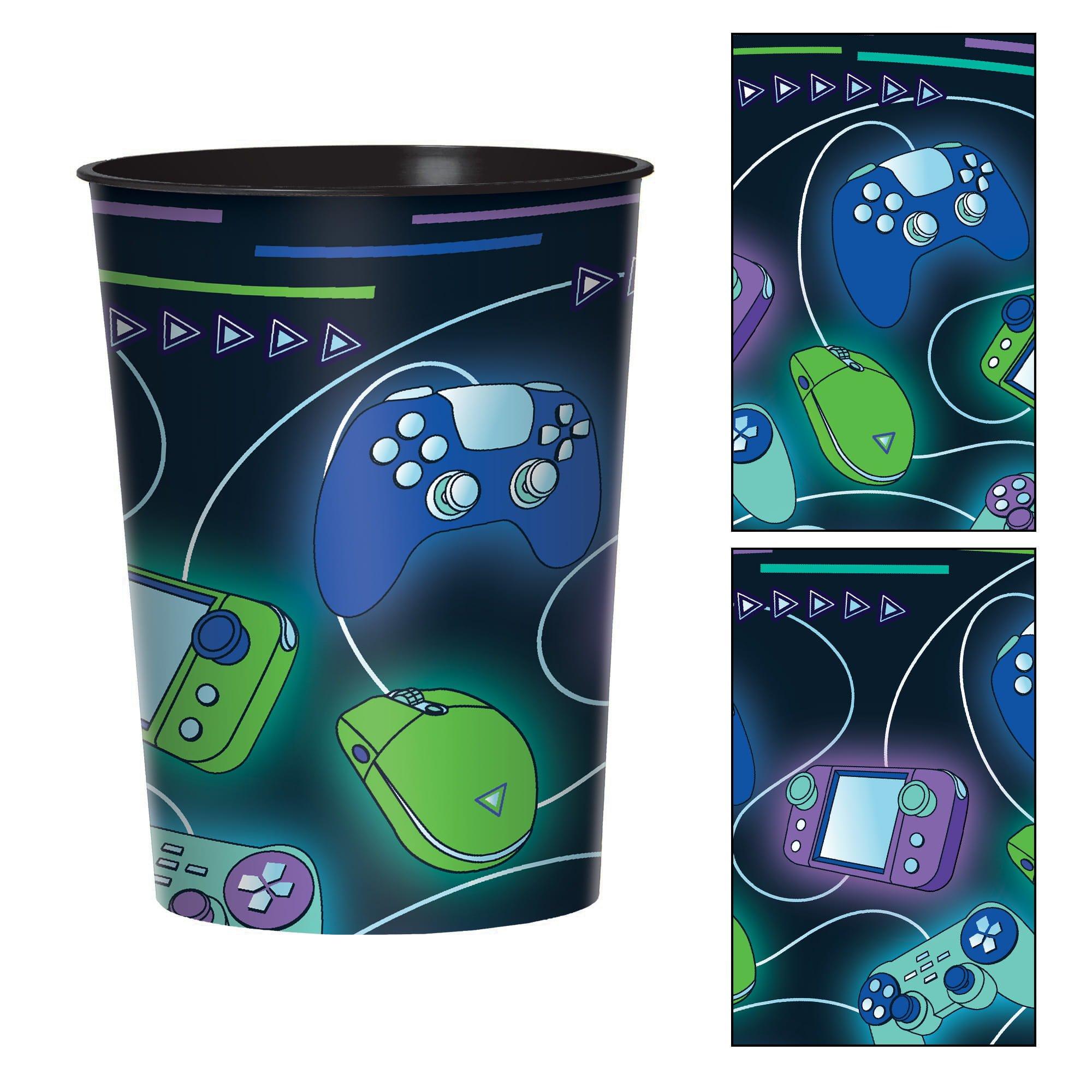 Game On Plastic Favor Cup. 16oz