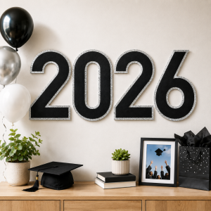 2026 Classic Grad Paper Cut-Outs. 21in x 12in