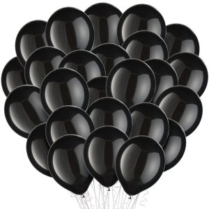 Black Latex Balloons. 11in. 100ct