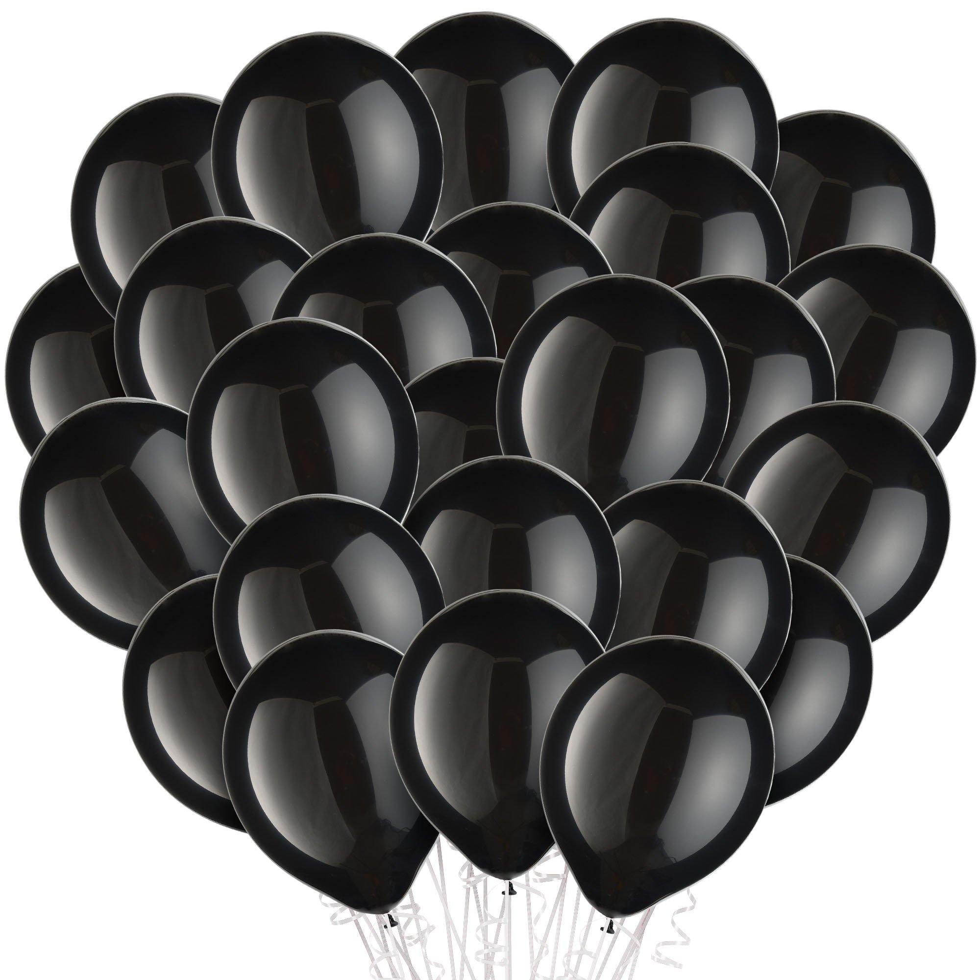 Black Latex Balloons. 11in. 100ct