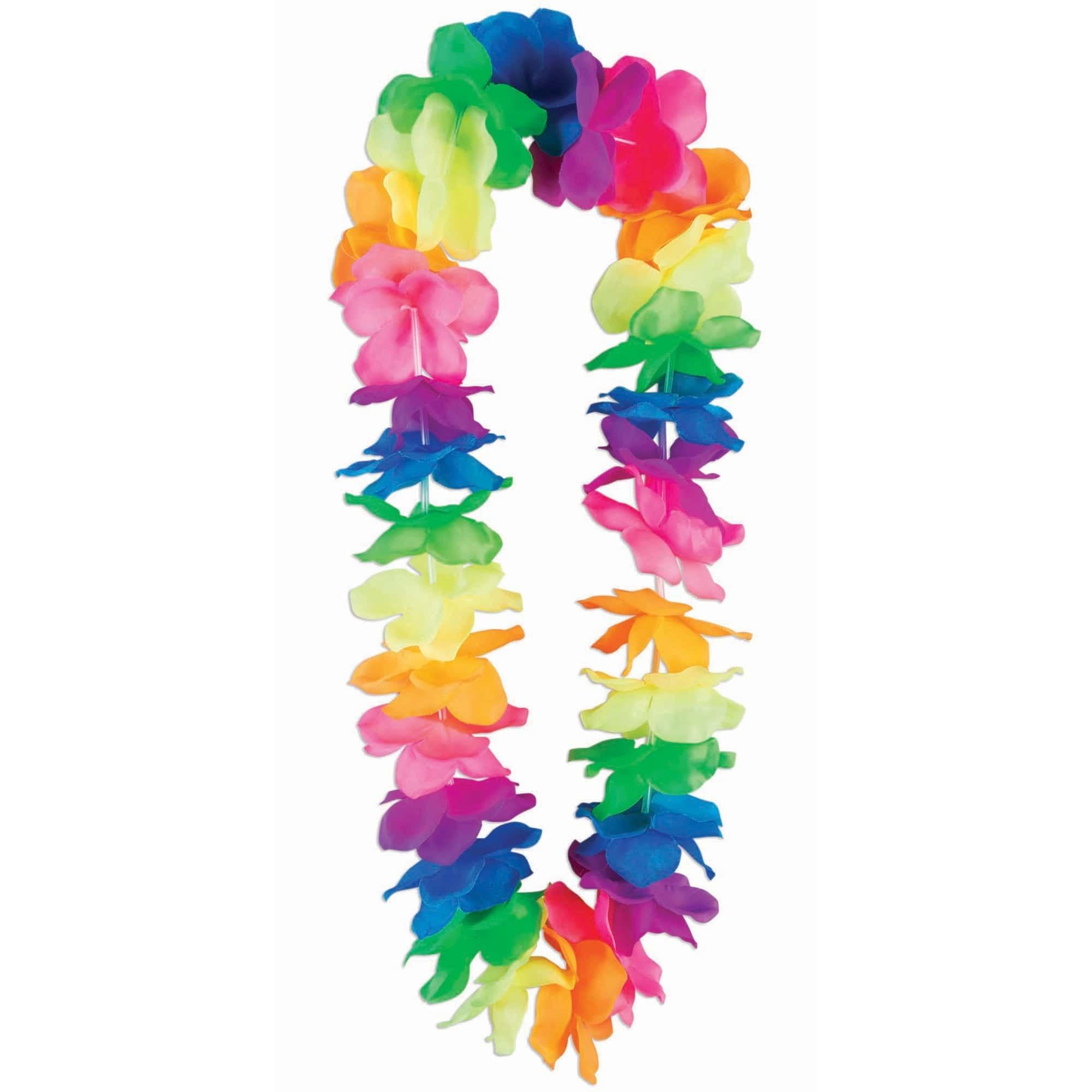 Fluorescent Lei. Assorted Colors - Image 4