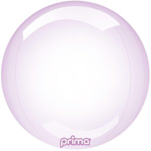 Clear Pastel Plastic Balloon. 18in - Crystal Clearz™. Assorted Colors