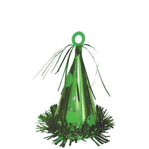 Party Hat Balloon Weight. 6oz. Assorted Colors - Image 4