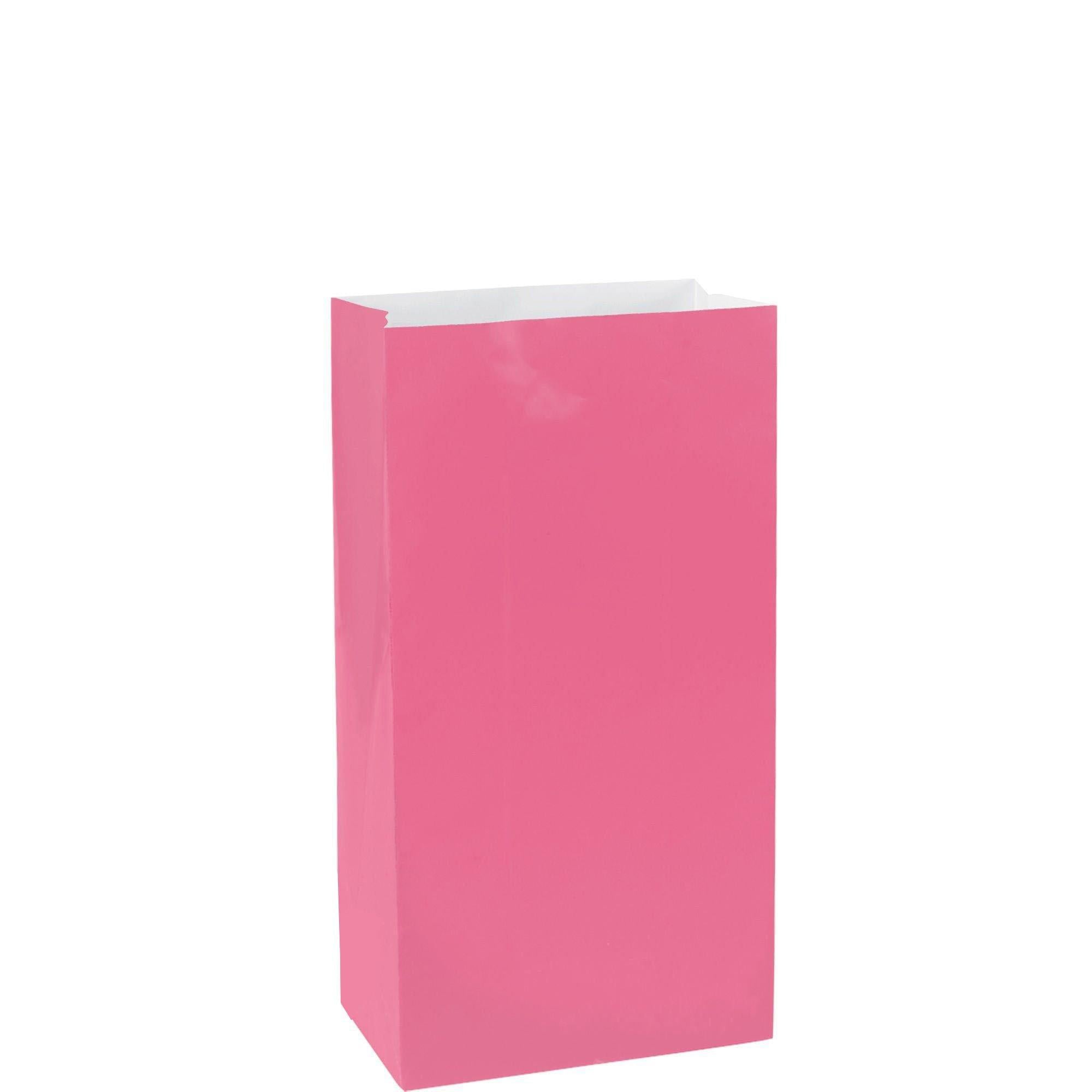 Medium Paper Treat Bags. 12ct. Assorted Colors - Image 5