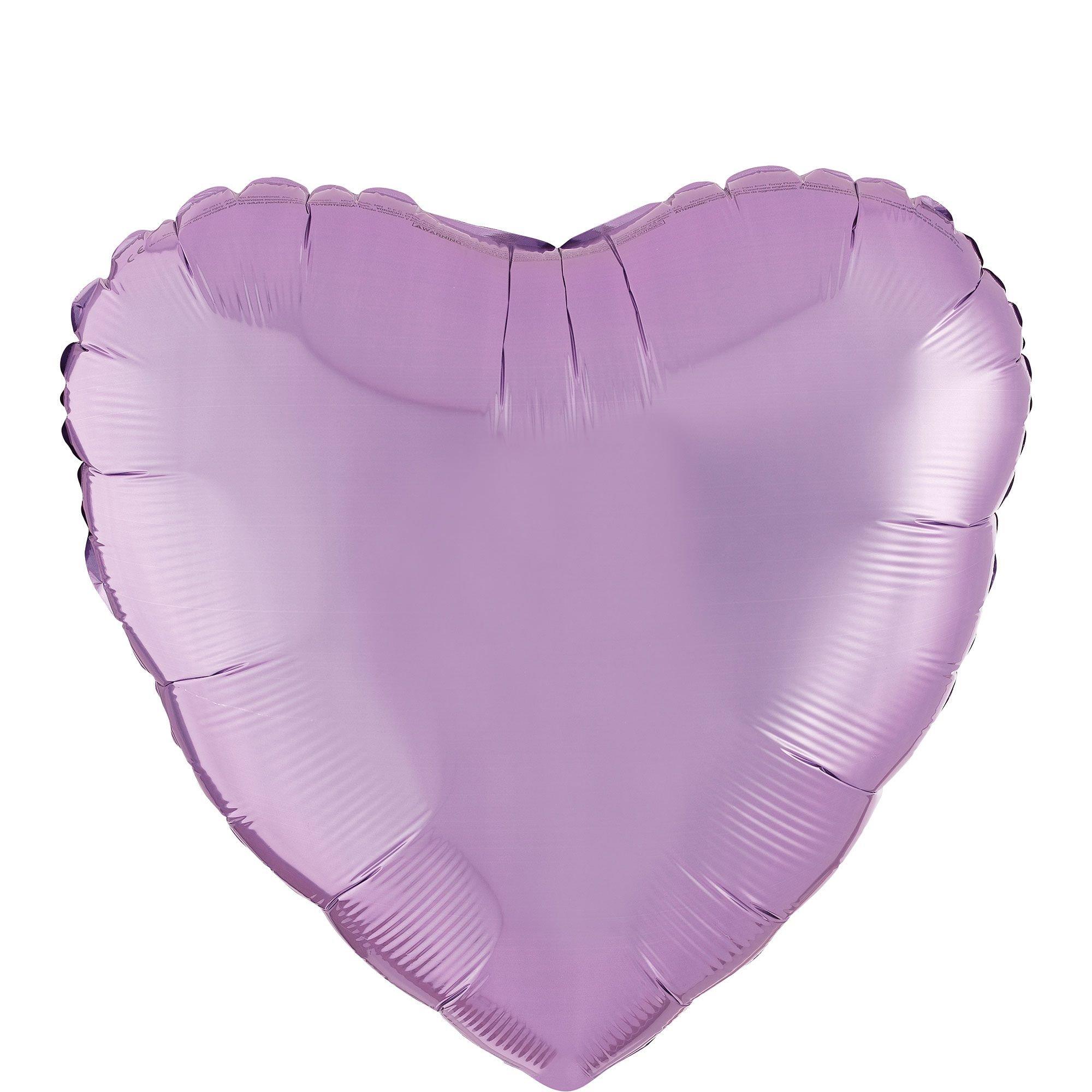 Heart Balloon. 17in. Assorted Colors - Image 14