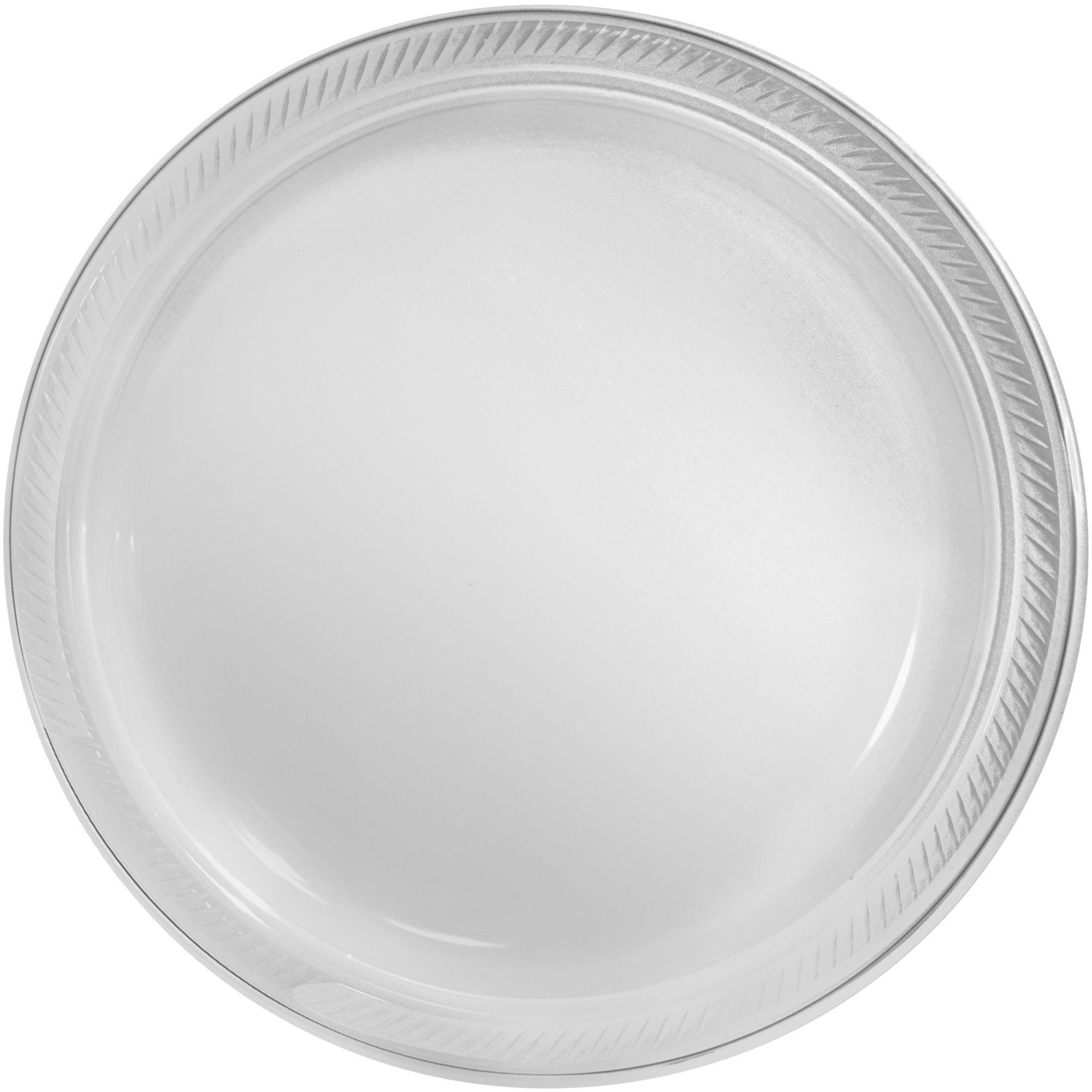 Plastic Dinner Plates. 10.25in. Assorted Colors. Multiple Counts - Image 16
