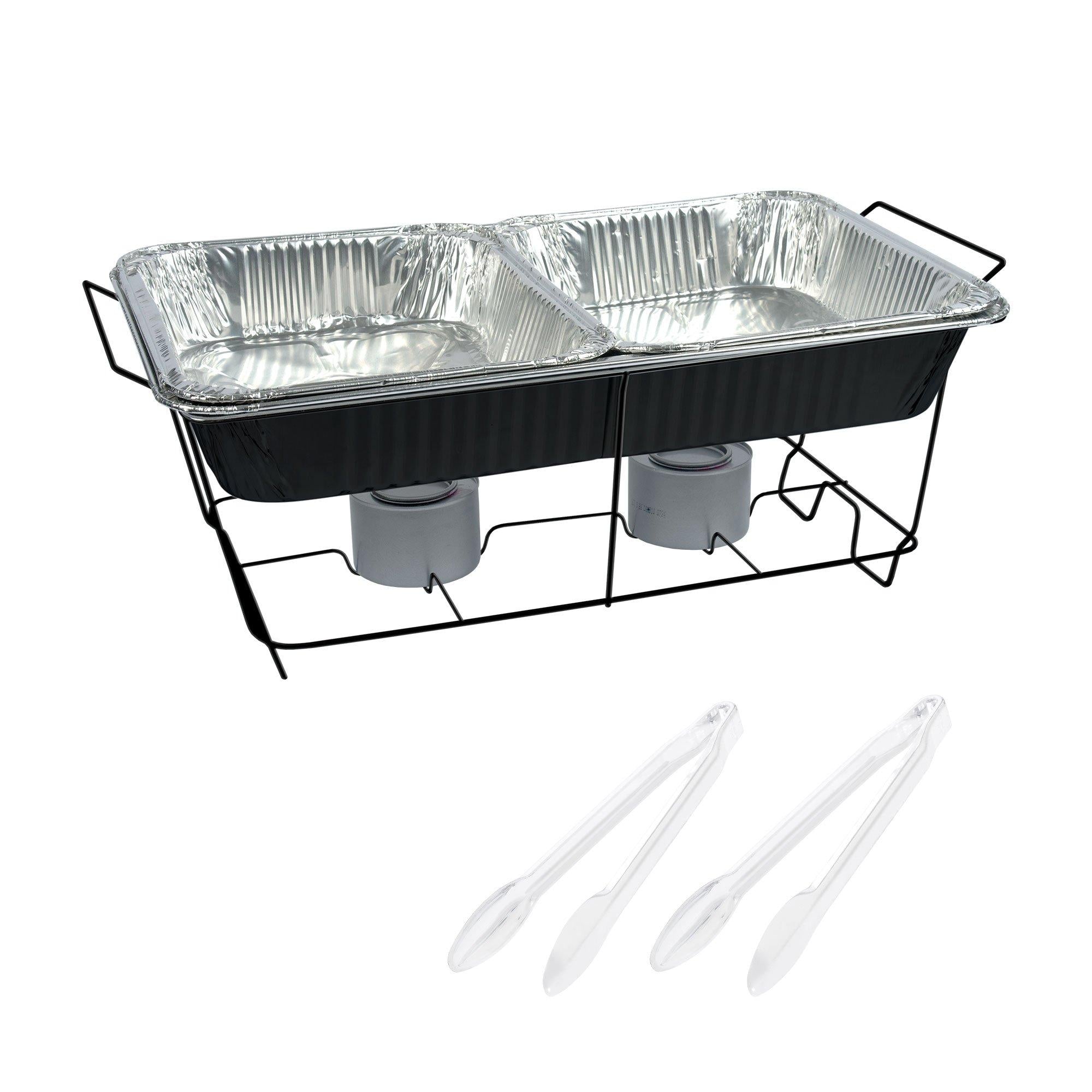 Chafing Dish Buffet Set. 8pc. Assorted Colors - Image 2