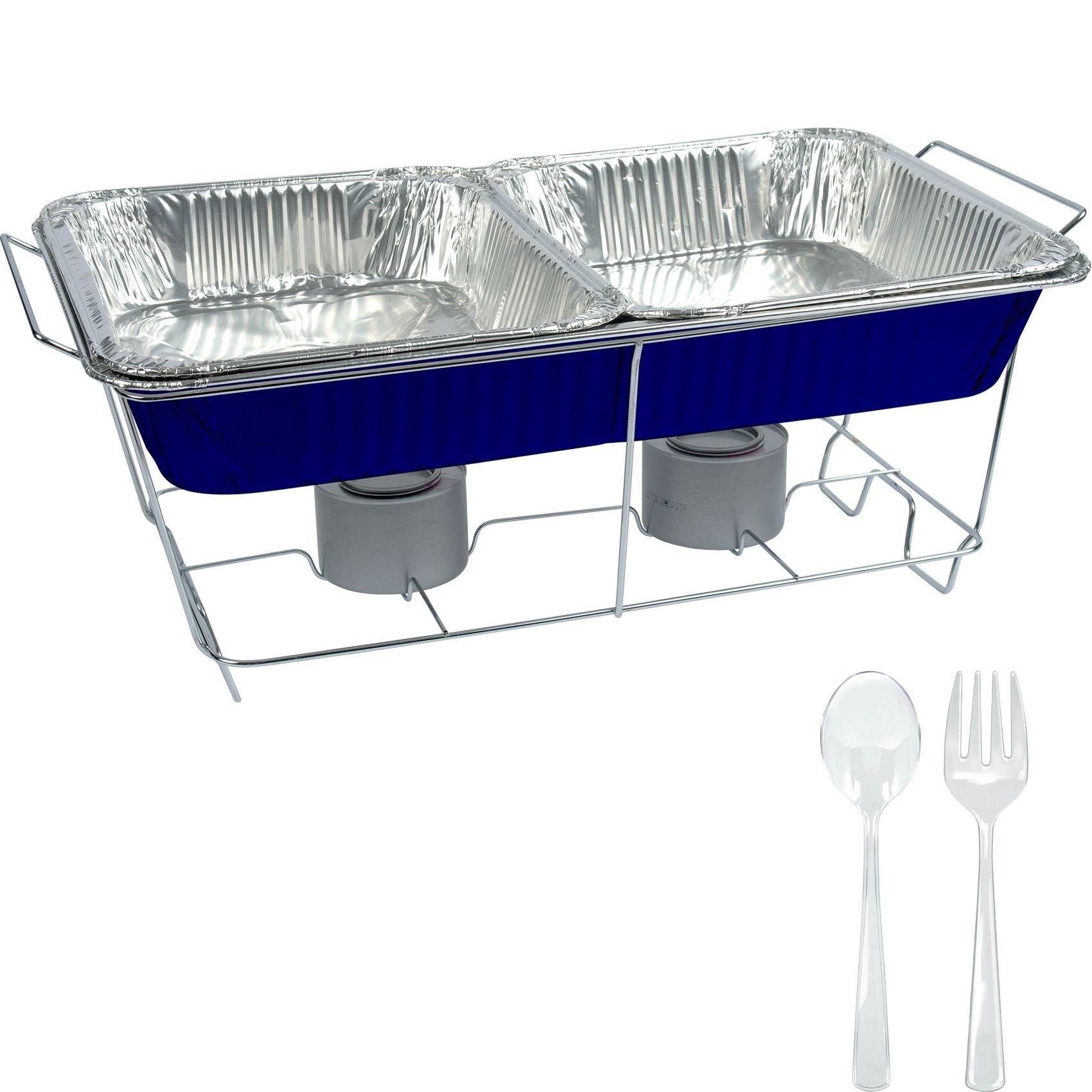 Chafing Dish Buffet Set. 8pc. Assorted Colors - Image 30