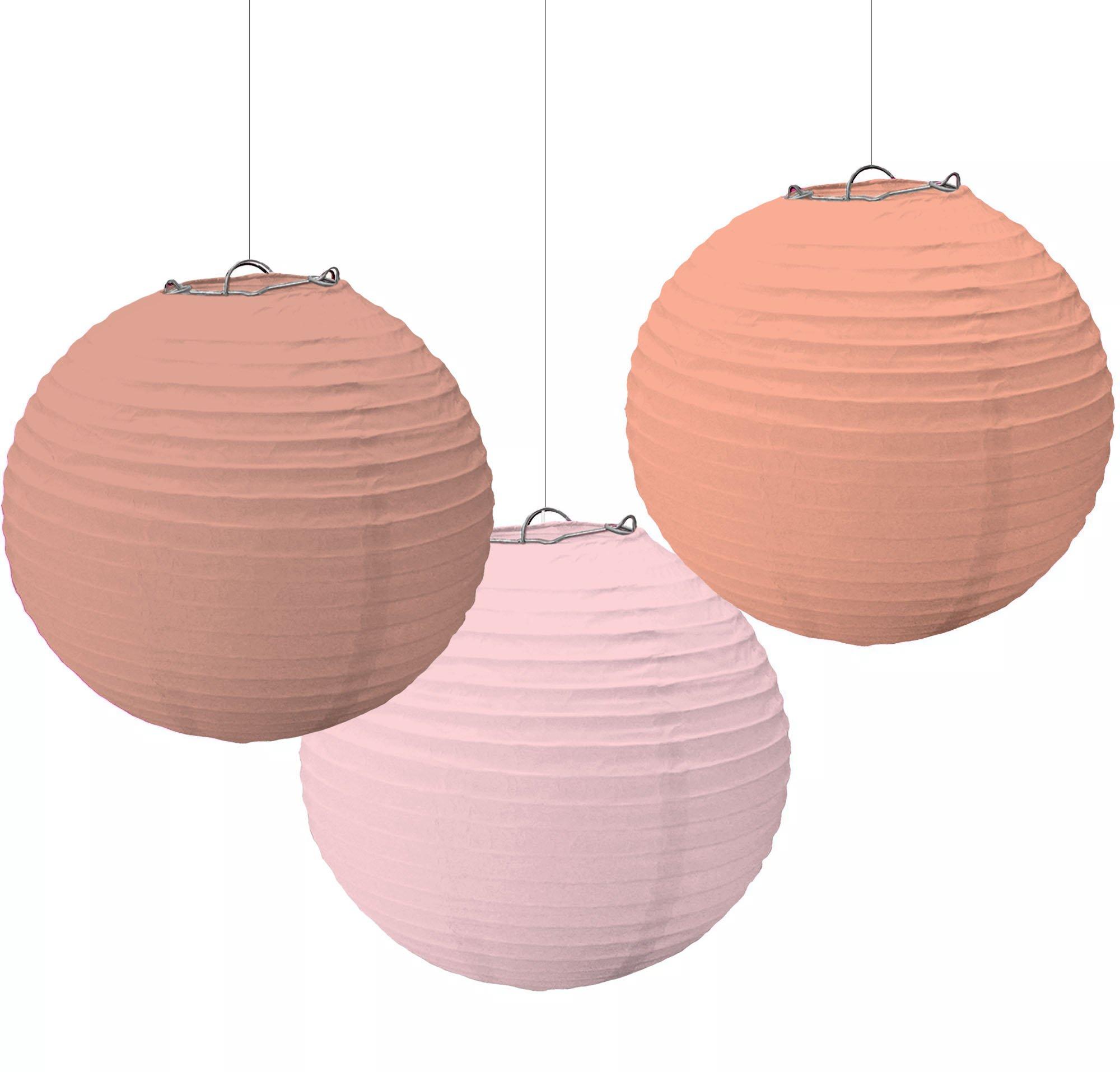 Paper Lanterns. 3ct. Assorted Colors - Image 16