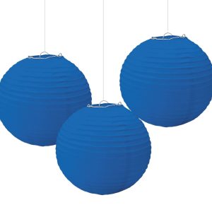 Paper Lanterns. 3ct. Assorted Colors