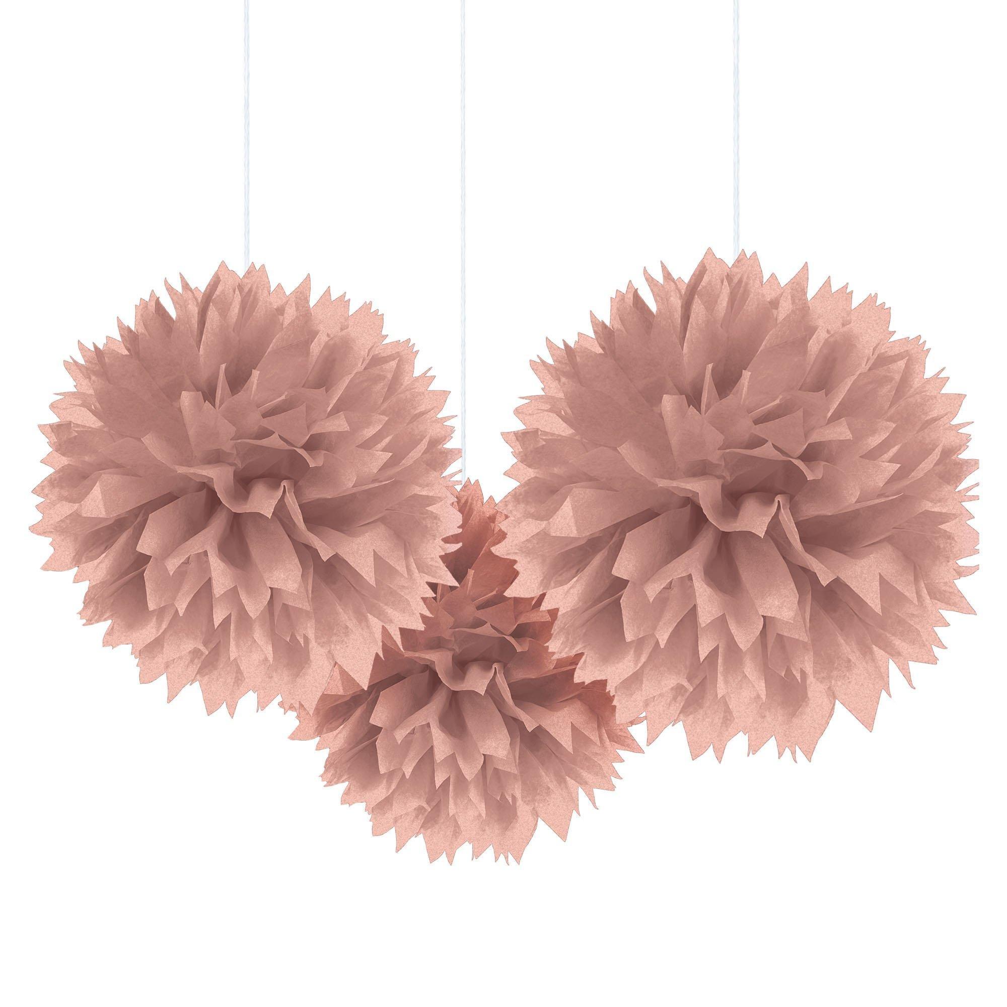 Tissue Pom Poms. 3ct. Assorted Colors - Image 2