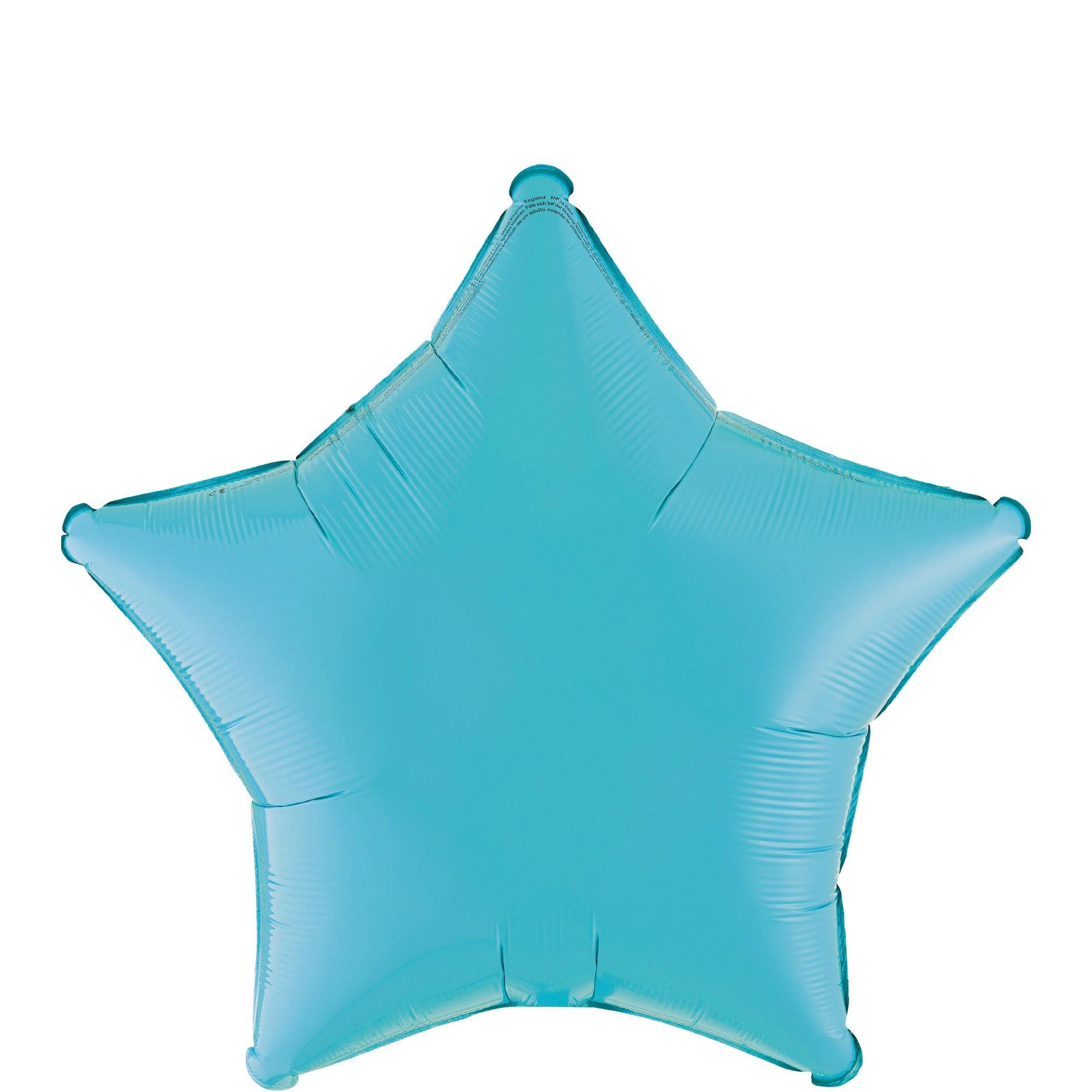 Star Foil Balloon. 19in. Assorted Colors - Image 8