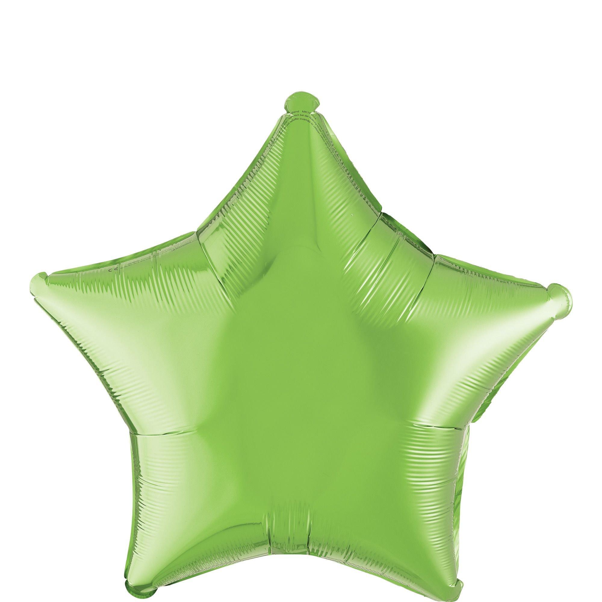 Star Foil Balloon. 19in. Assorted Colors - Image 28
