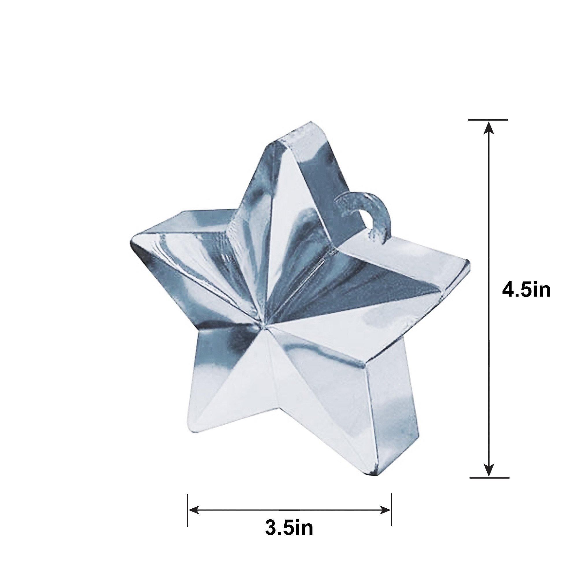 Star Balloon Weight. 6oz. Assorted Colors - Image 19