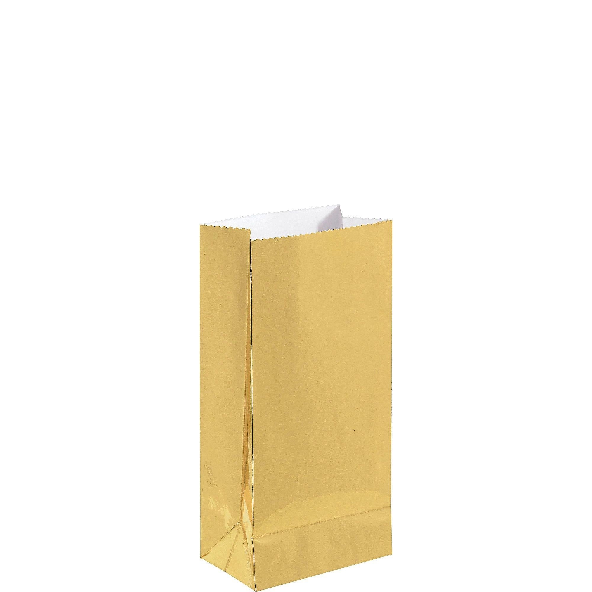 Mini Paper Treat Bags. 12ct. Assorted Colors - Image 4