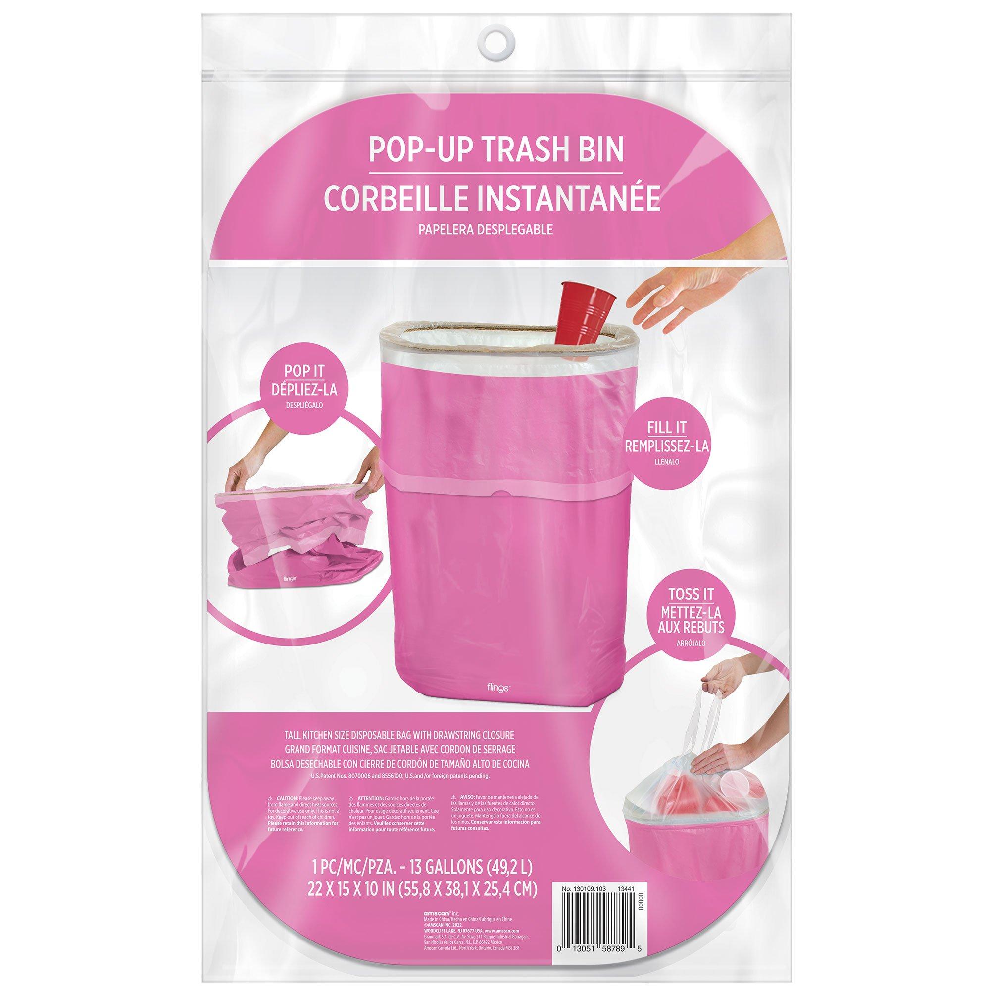 Pop-Up Trash Bin. Assorted Colors - Image 12