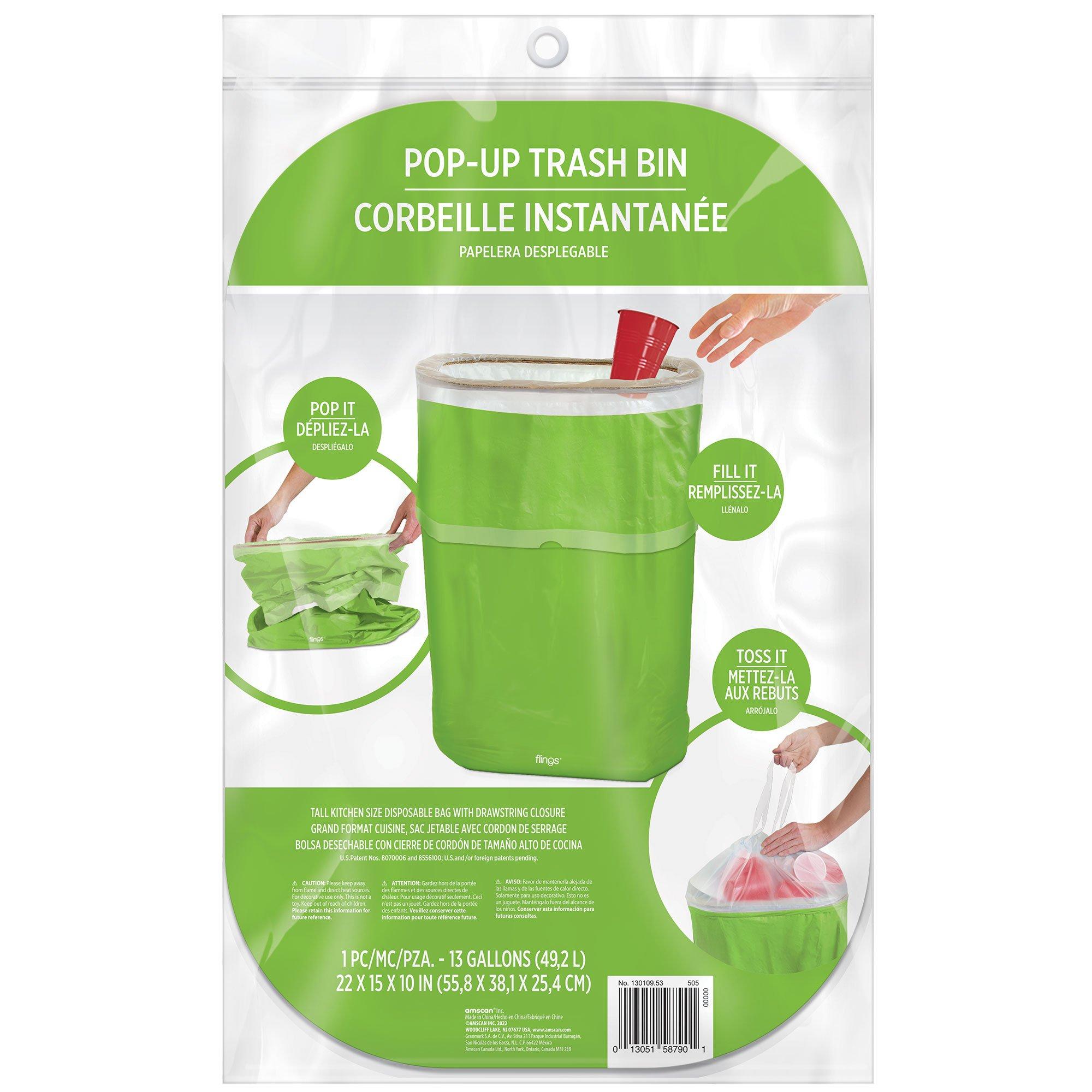 Pop-Up Trash Bin. Assorted Colors - Image 15