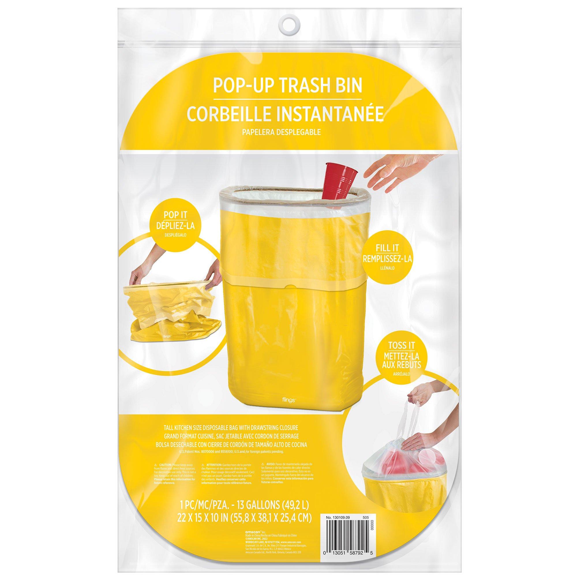 Pop-Up Trash Bin. Assorted Colors - Image 27