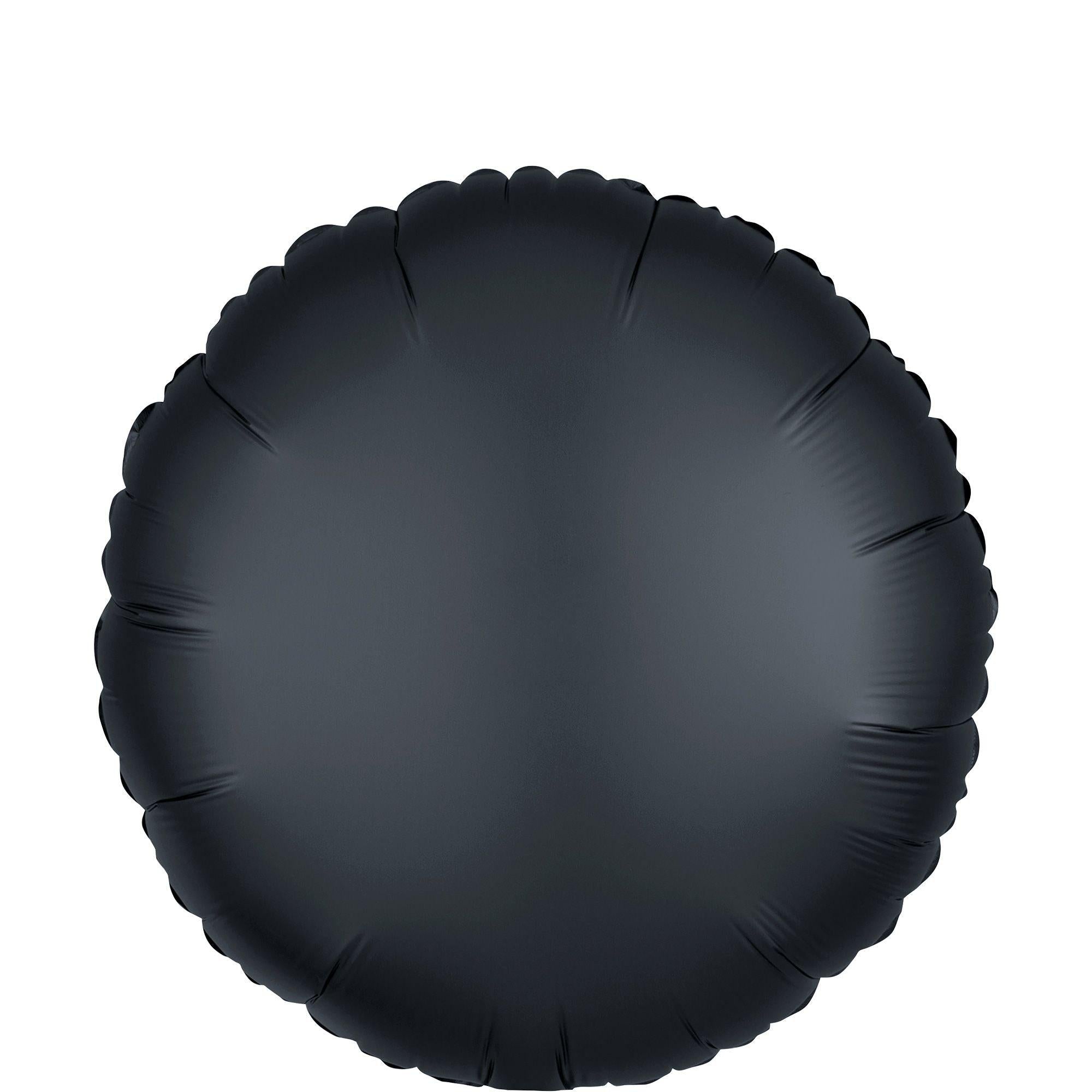 Satin Round Balloon. 17in. Assorted Colors - Image 2