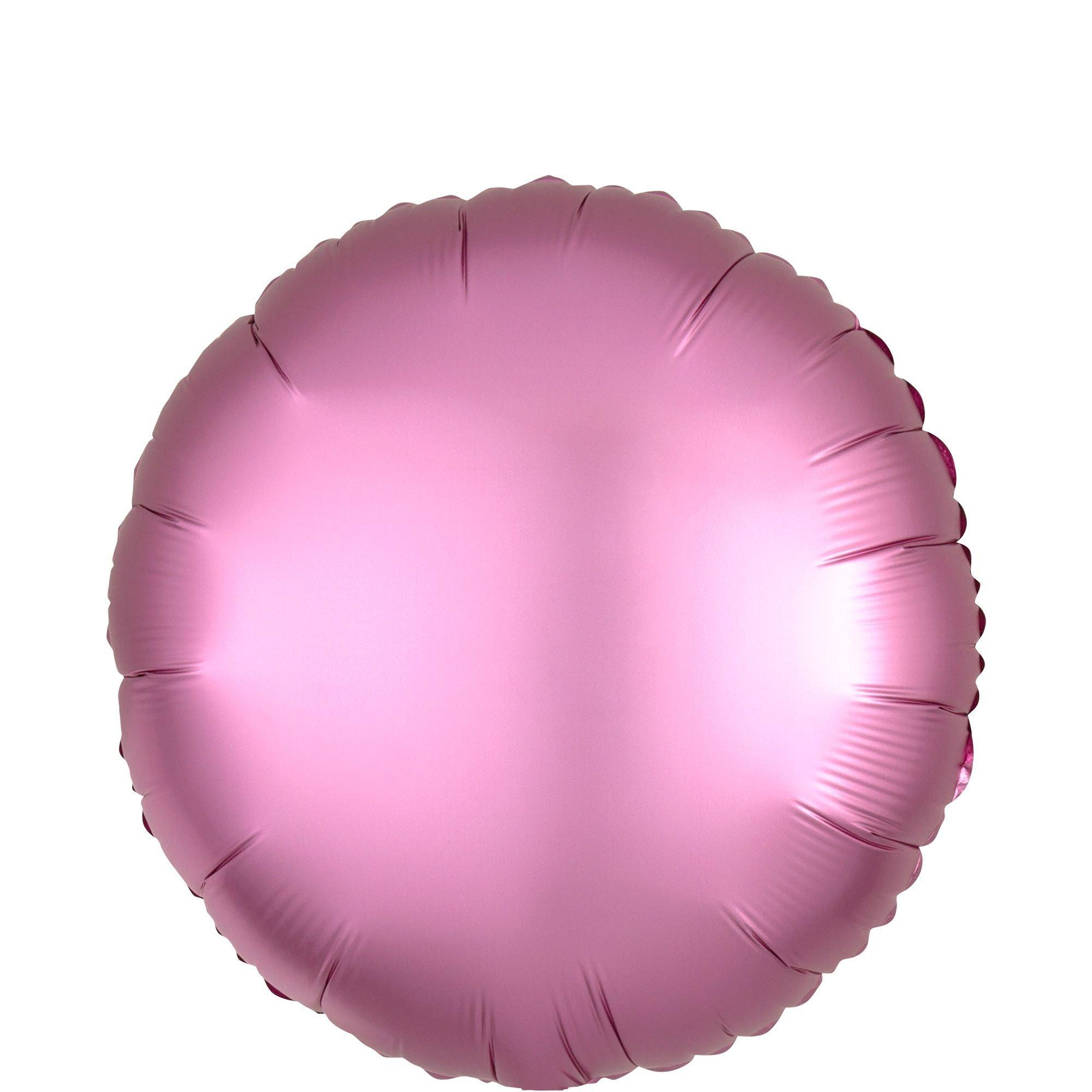 Satin Round Balloon. 17in. Assorted Colors - Image 6