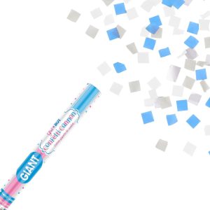 Gender Reveal Confetti Cannon. Assorted Colors
