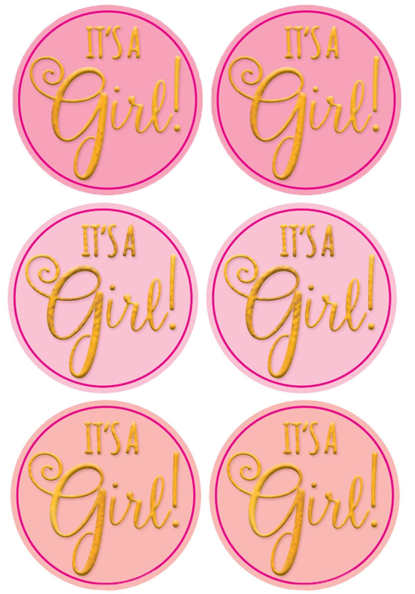 It's a Baby Shower Sticker Seals. 25ct. Assorted Colors - Image 3